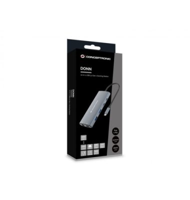 USB 3.2 Gen 1 Dockingstation 10-in-1 100