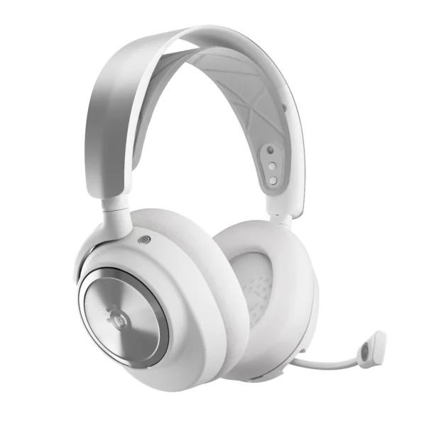 אוזניות גיימינג אלחוטיות SteelSeries ARCTIS NOVA PRO WL לבן