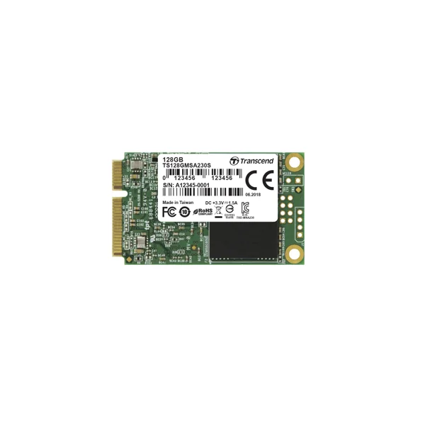 Transcend 230S - SSD - 128GB - internal - mSATA - TS128GMSA230S