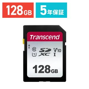 【楽天1位受賞】SDカード 128GB トランセンド Class10 UHS-I U1 V10 SDXCカード 5年保証 メモリーカード クラス10 入学 卒業 トランセンド Transcend