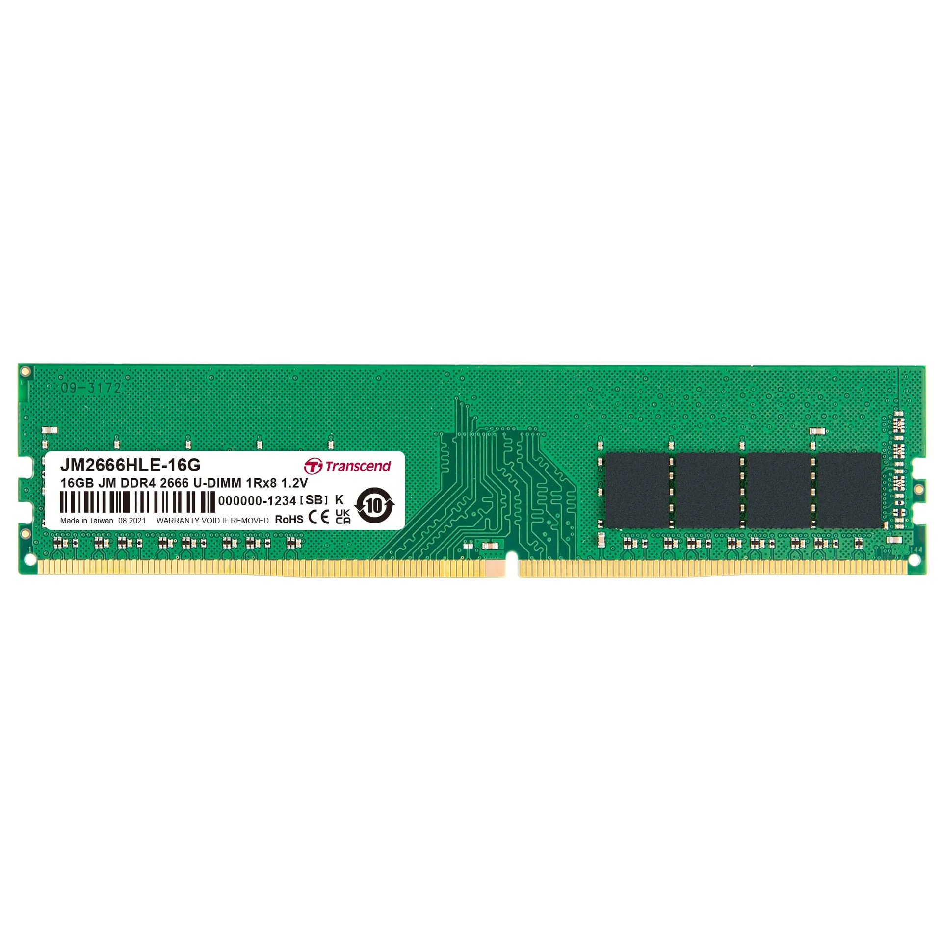 Transcend JM2666HLB-16G 16GB DDR4 2666MHz 16GB DDR4 2666MHz Memory Module