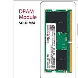 Transcend 16GB DDR5 5600 SO-DIMM 1Rx8 1.1V, RAM, Notebook/Laptop Computer Memory - JM5600ASE-16G