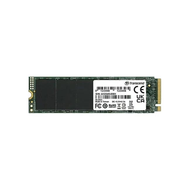 Transcend PCIe SSD 115S. SSD capacity: 1000 GB, SSD form factor: M.2, Read speed: 3200 MB/s, Write s