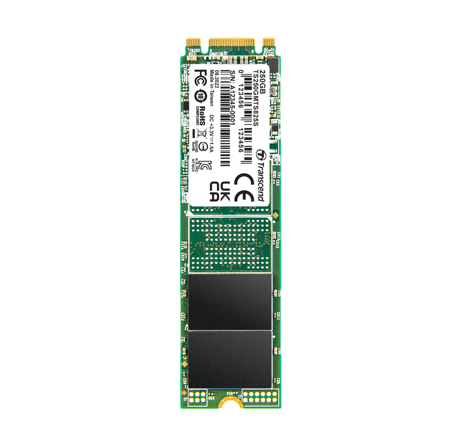 Transcend 250GB SATA III M.2 SSD 825S
