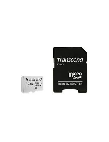 Transcend TS32GUSD300S-A  Carte microSD 32 Go avec adaptateur SD