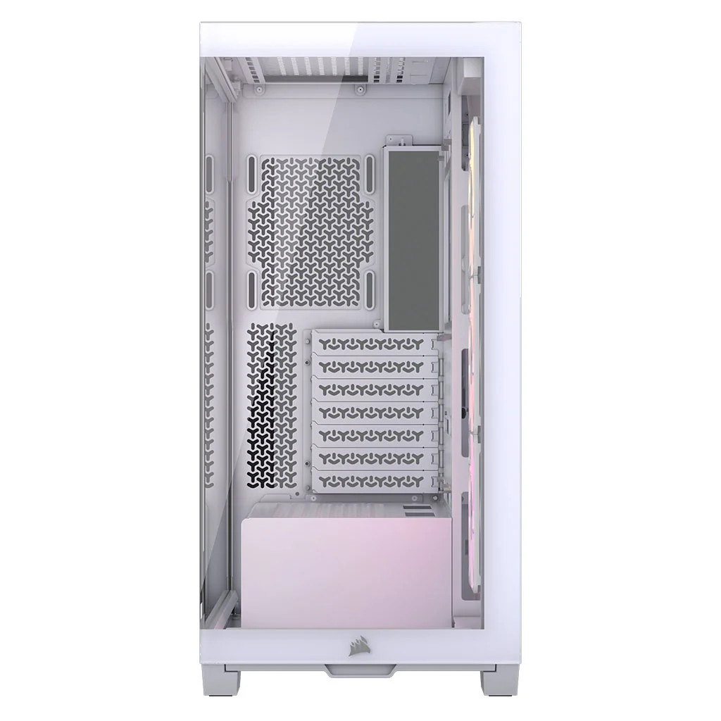 Corsair 3500X ARGB Tempered Glass Mid-Tower Case - White(CC-9011279-WW) - 6