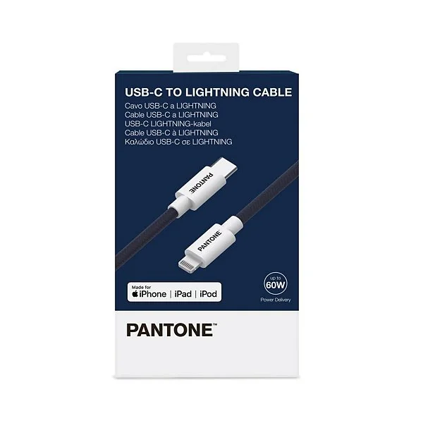 PANTONE, Cavi, Usb-c to lightning 60w cable mfi, PT-CTL002-5N - 4