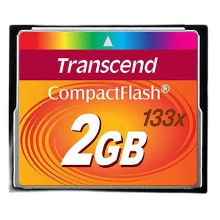 Transcend 2GB 133x Compact Flash Memory Card