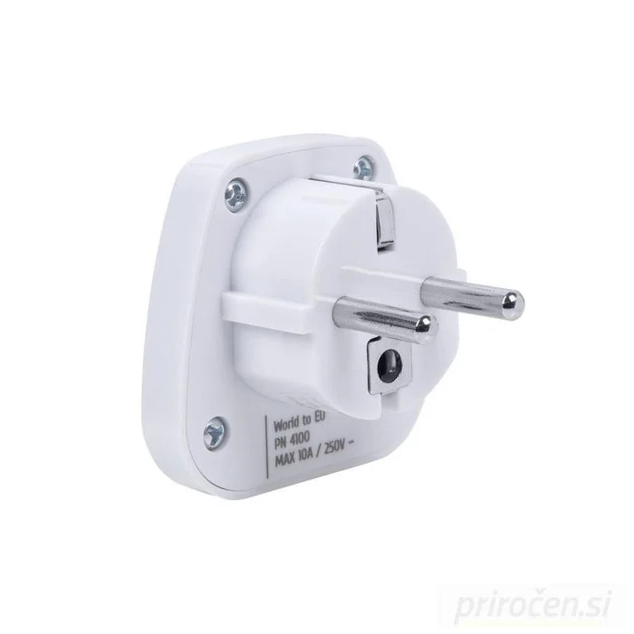 RivaCase potovalni adapter PS4100 Svet na EU-PRIROCEN.SI
