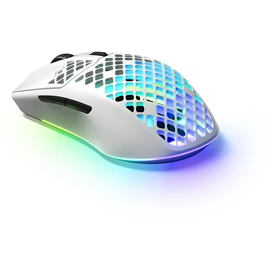 Souris Gamer Sans Fil STEELSERIES Aerox 3 Wireless (2022) Snow