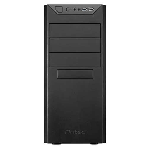 Antec VSK4000B U3 Mid Tower PC Case Black ATX Budget Gaming Cabinet