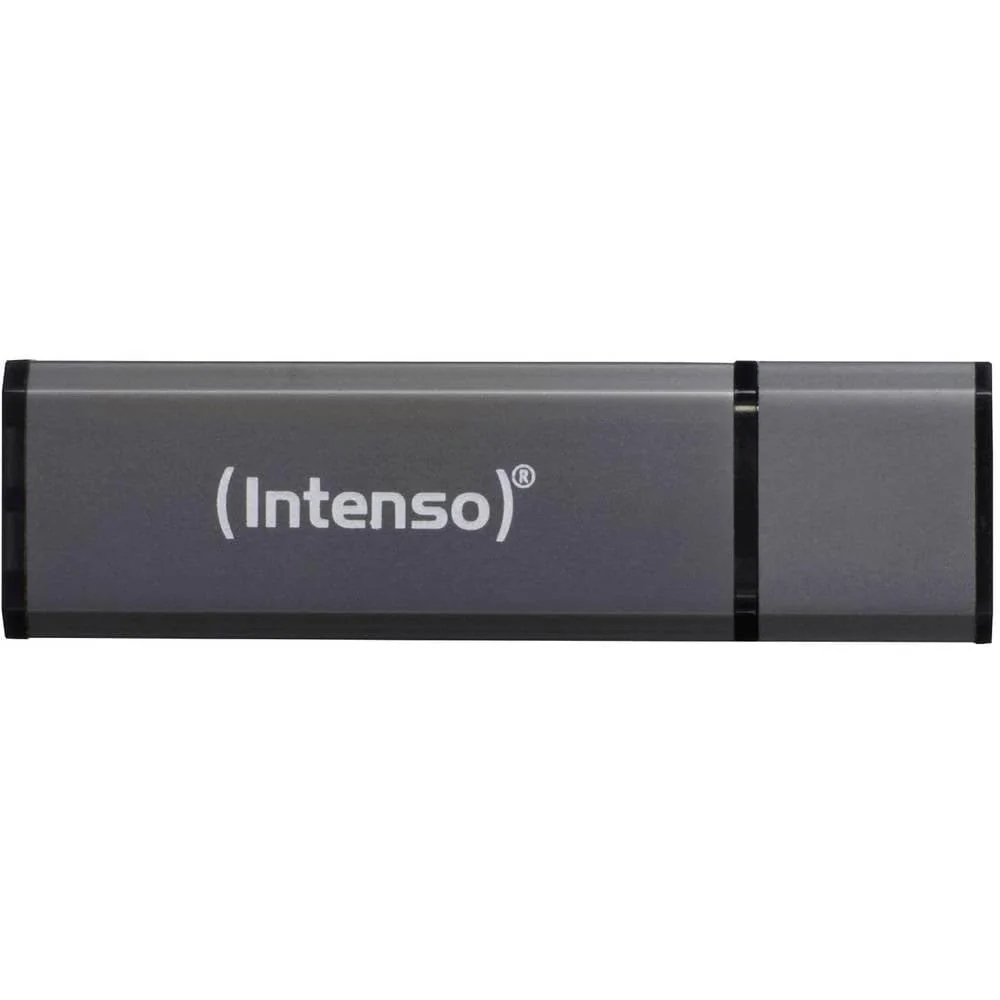Intenso ALU LINE Clé USB 4GB 3521451 28MB/s USB 2.0 anthracite
