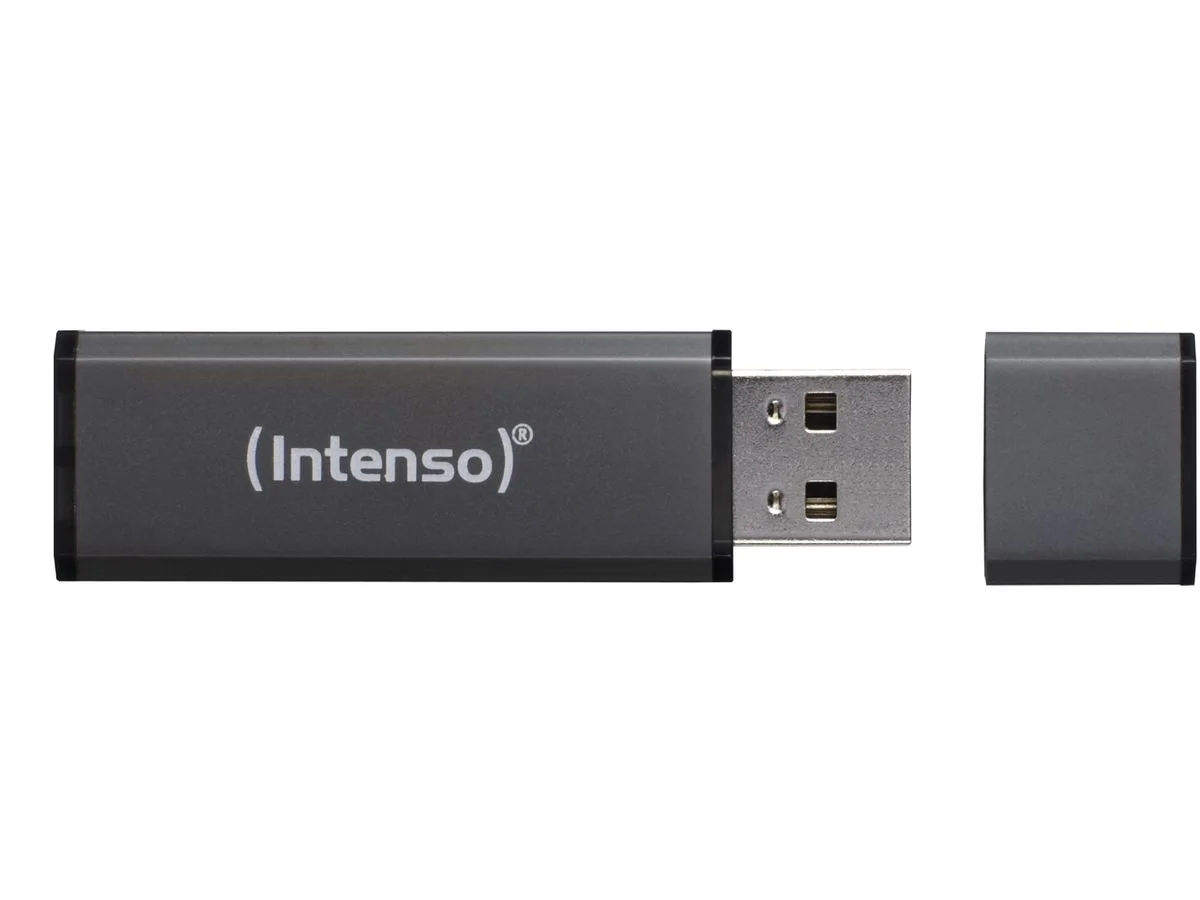 INTENSO USB-Stick Alu Line 4GB 3521451 USB 2.0 antracite (4034303017065)