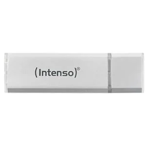 USB 2.0 stick 4 GB Alu Line, silver INTENSO 3521452