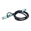 USB-C CABLE TO USB-C+USB 3.0 ADAPT