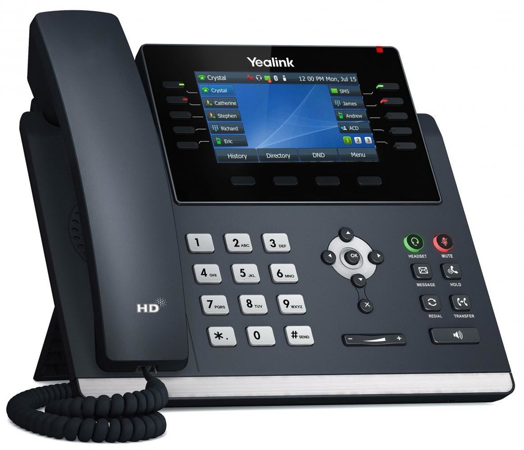 SIP-T46U IP PHONE - ALIM.AC NO INCL