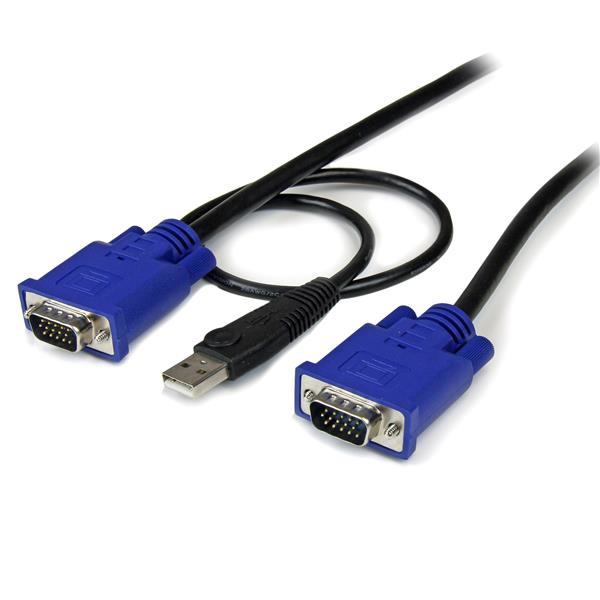 CAVO SOTTILE KVM  VGA  USB  2 IN 1