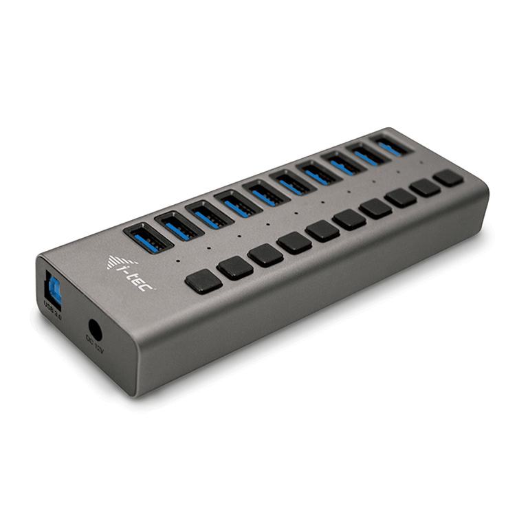 USB 3.0 CHARG 10 PORT+PW ADAPT 48W