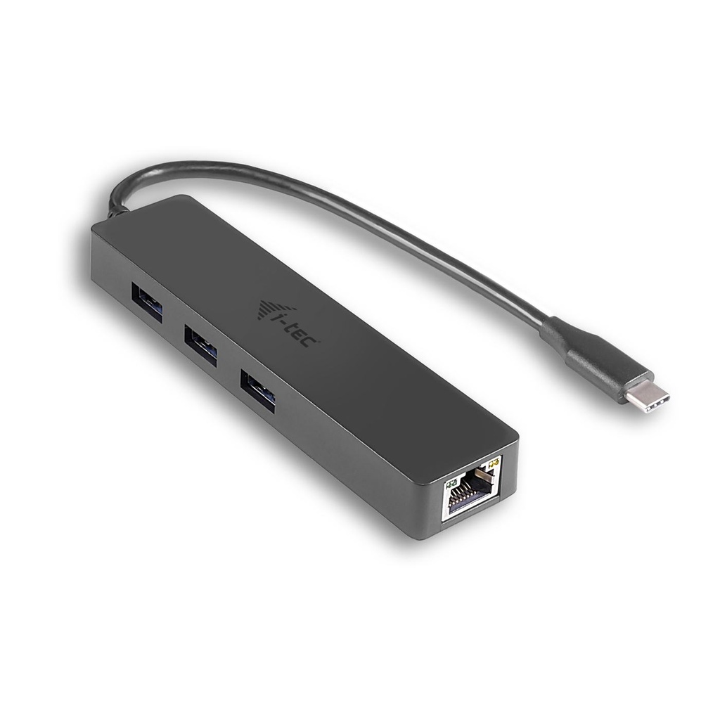 USB 3.1 TYPE C SLIMHUB 3 PORT ETHER