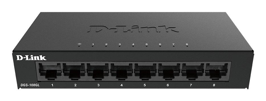 8-PORT GIGABIT ETHERNET METAL