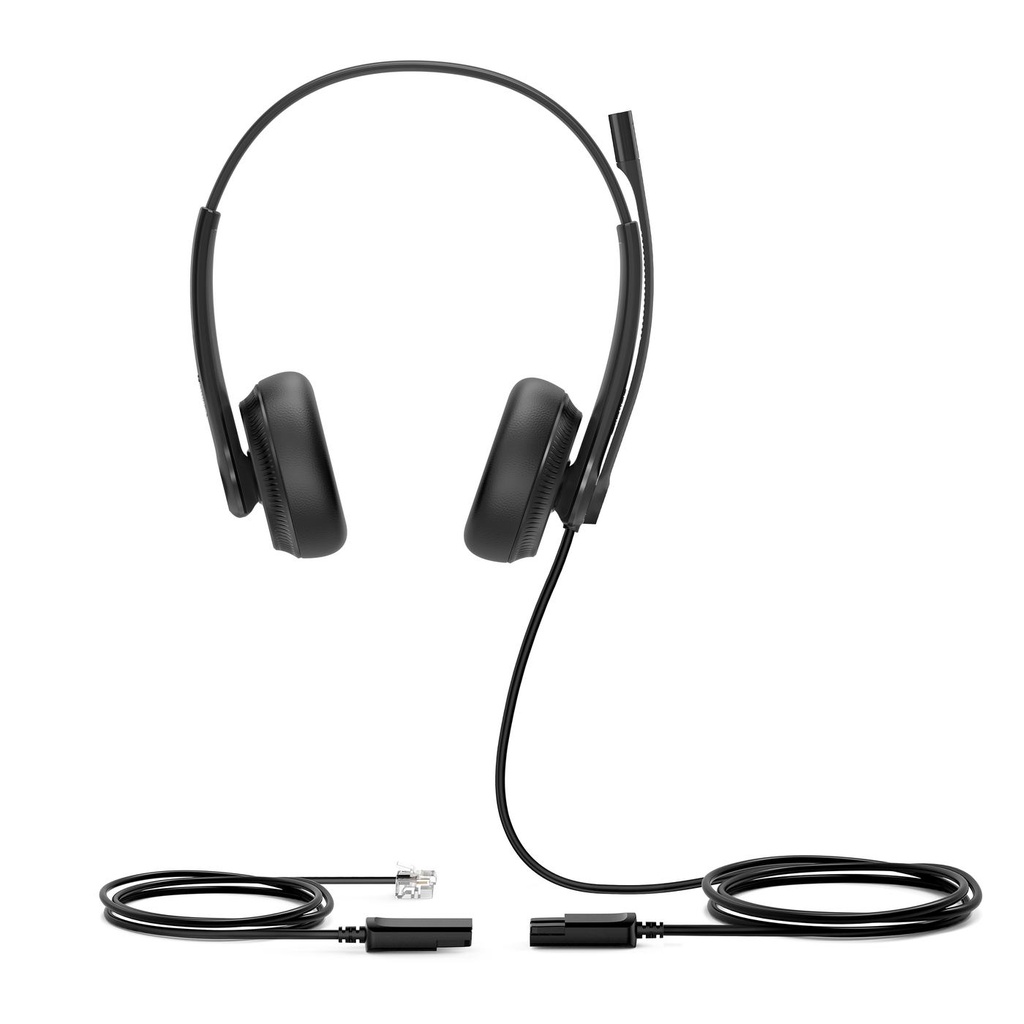 YEALINK YHS34 DUAL- CUFFIE CON RJ9