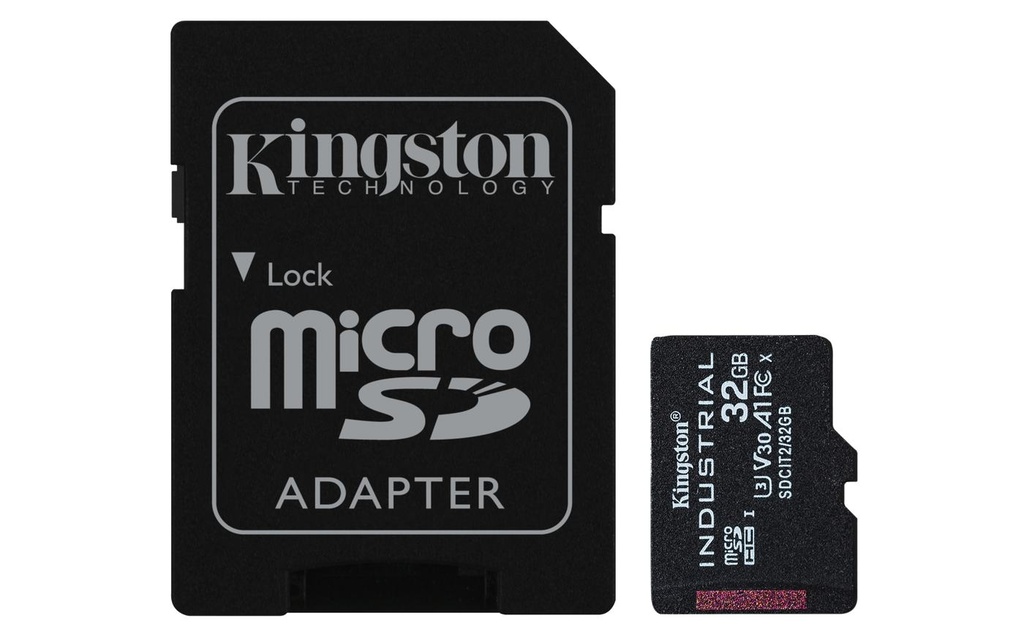 32GB MSDHC INDUSTRIAL + SDADAPT