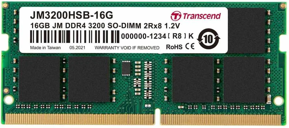 16GB JM DDR4 3200 SO-DIMM 2RX8