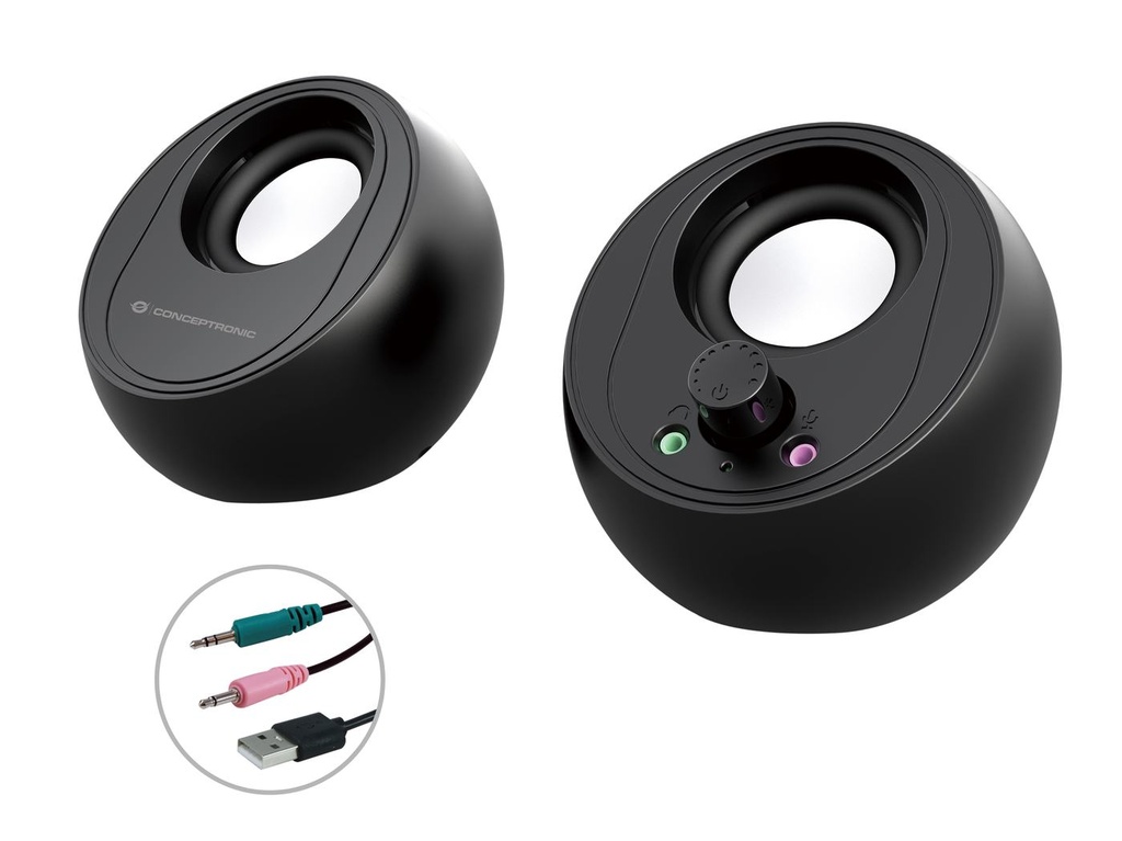 MINI SPEAKER 2.0 BLACK JACK 3.5