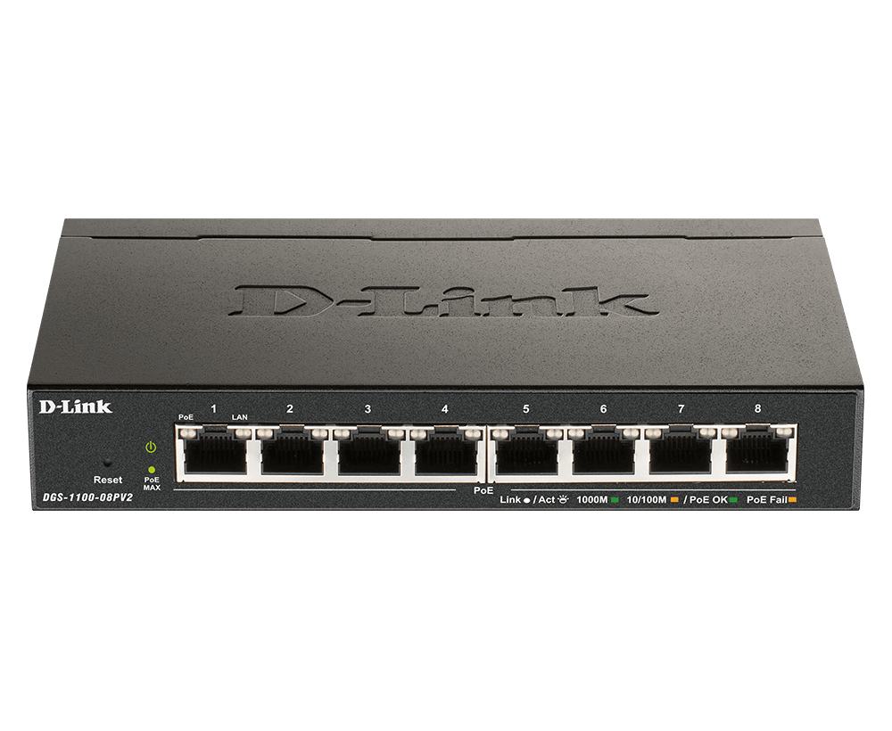 8-PORT POE GIGABIT SMART MANAGED
