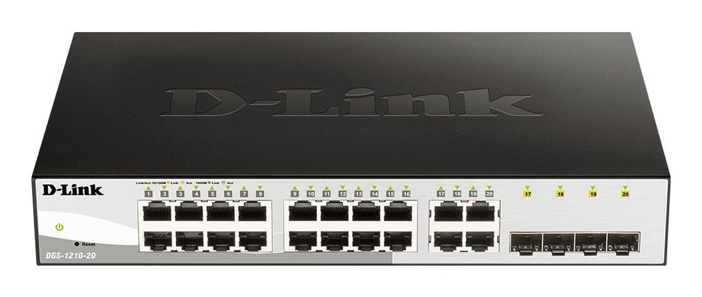 SMART SWITCH 16-PORT 10/100/1000