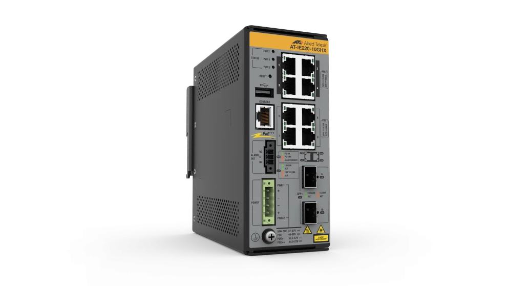 MANAGED INDUSTRIAL L2 SWITCH WIT