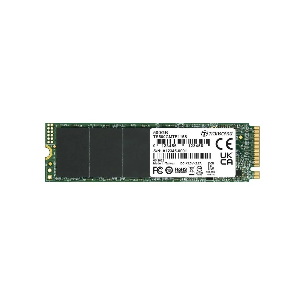 500GB M2 2280 PCIE GEN3X4 NVME TLC