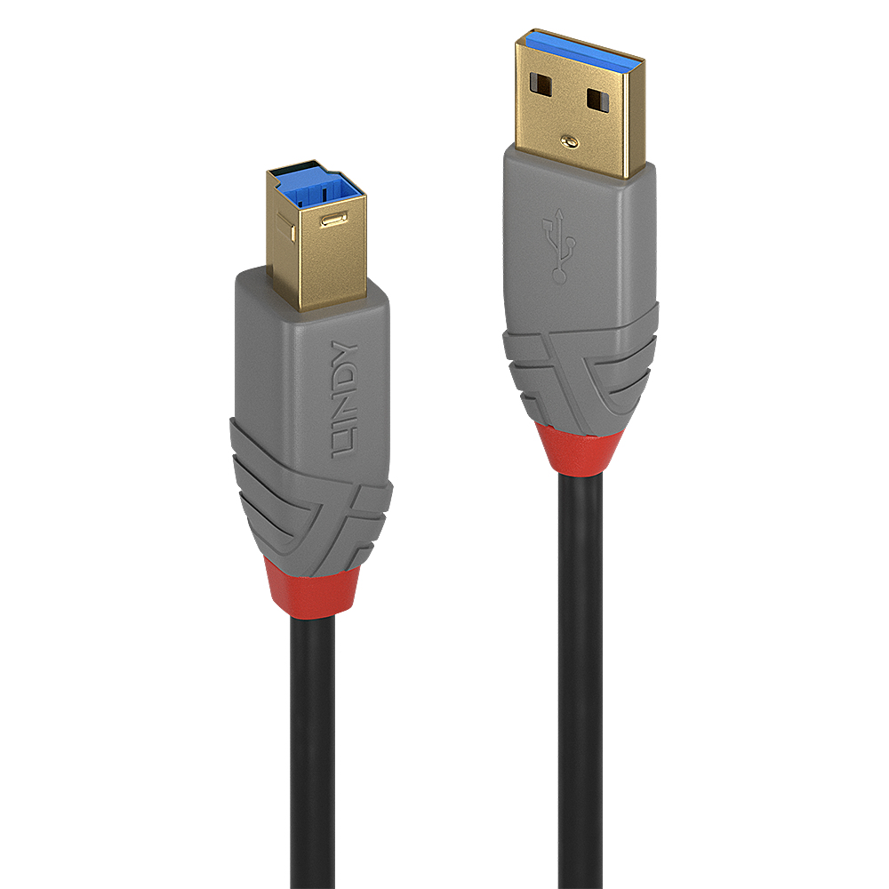 CAVO 0,5M USB 3.1 GEN1A/B, ANTHRA