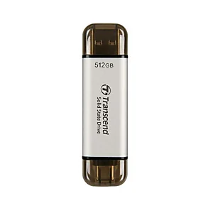 512GB EXTSSD USB10GBPS TYPEC/A SILV