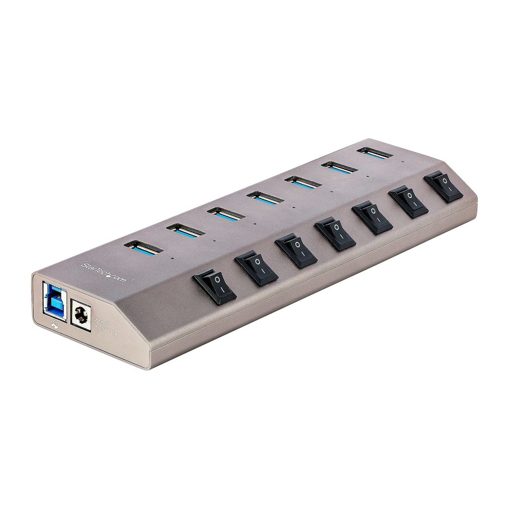 HUB USB 7 PT CON INTERRUTTORI