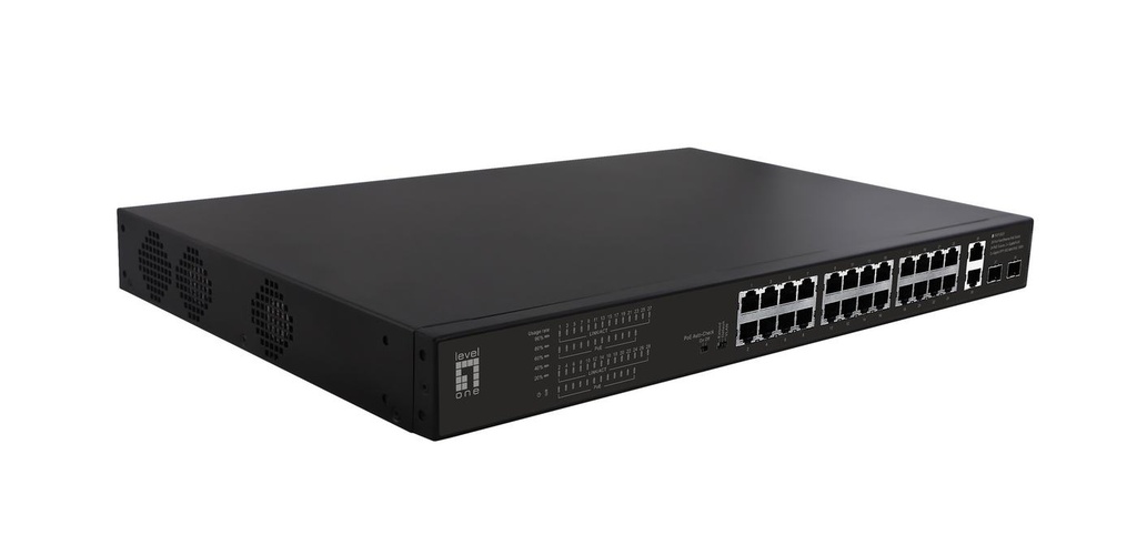 28-PORT FASTETHERNET POE