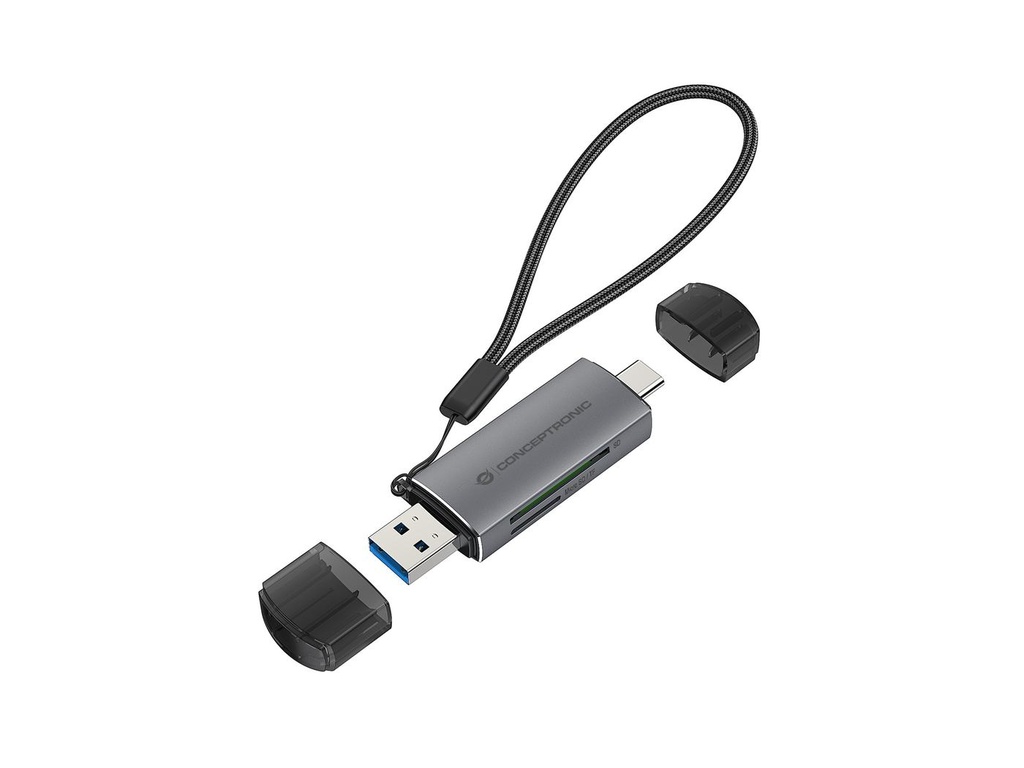 2-IN-1 USB 3.0 DUAL PLUG CARD READ.
