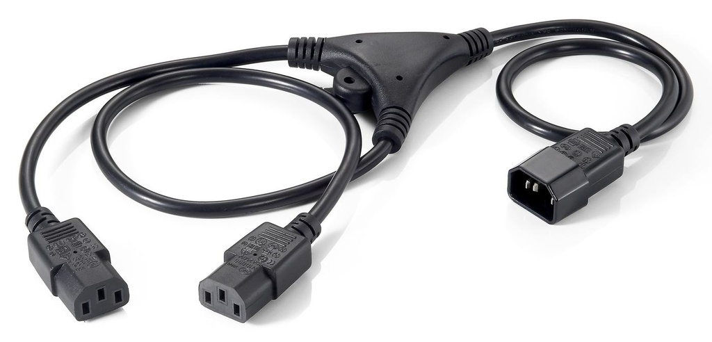 POWER CABLE Y-VERSION 1 60M BLACK