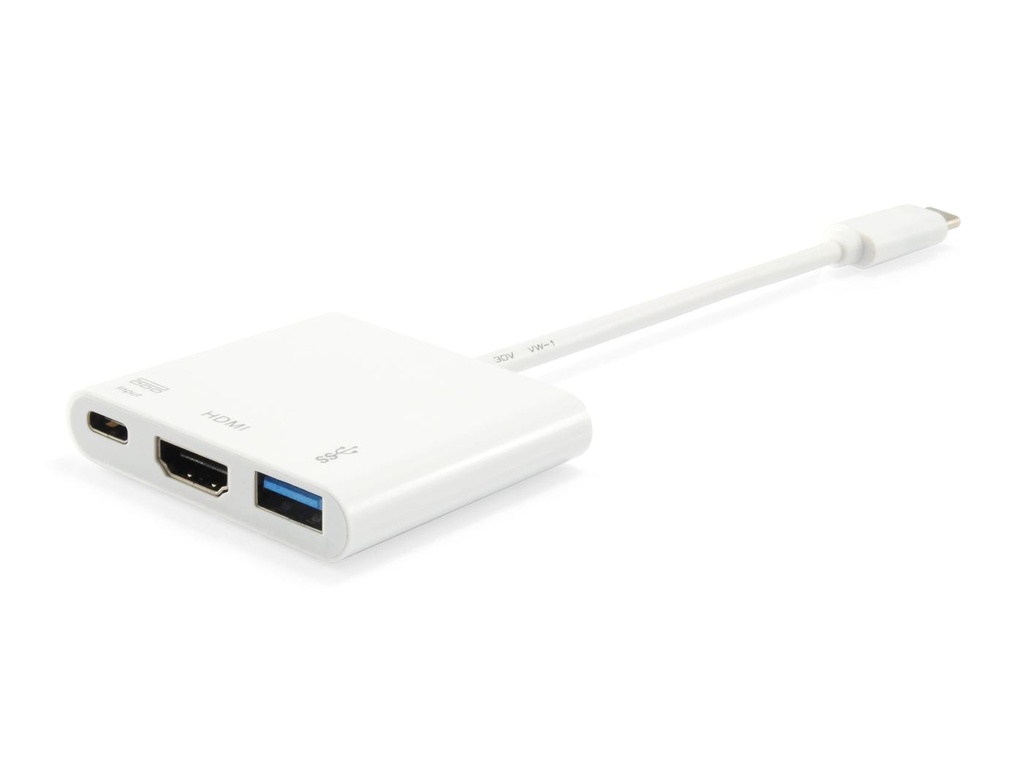 USB TYPE C TO HDMI FEMALE/USB A FEM