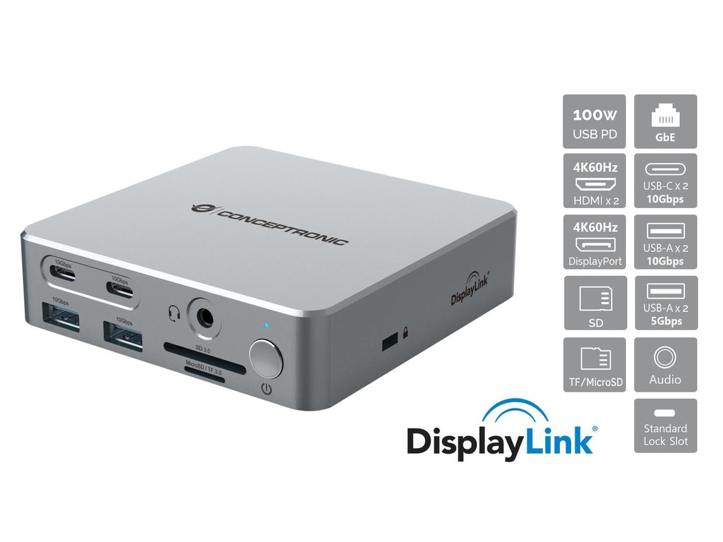 15-IN-1 DISPLAYLINK USB 3.2 GEN 2