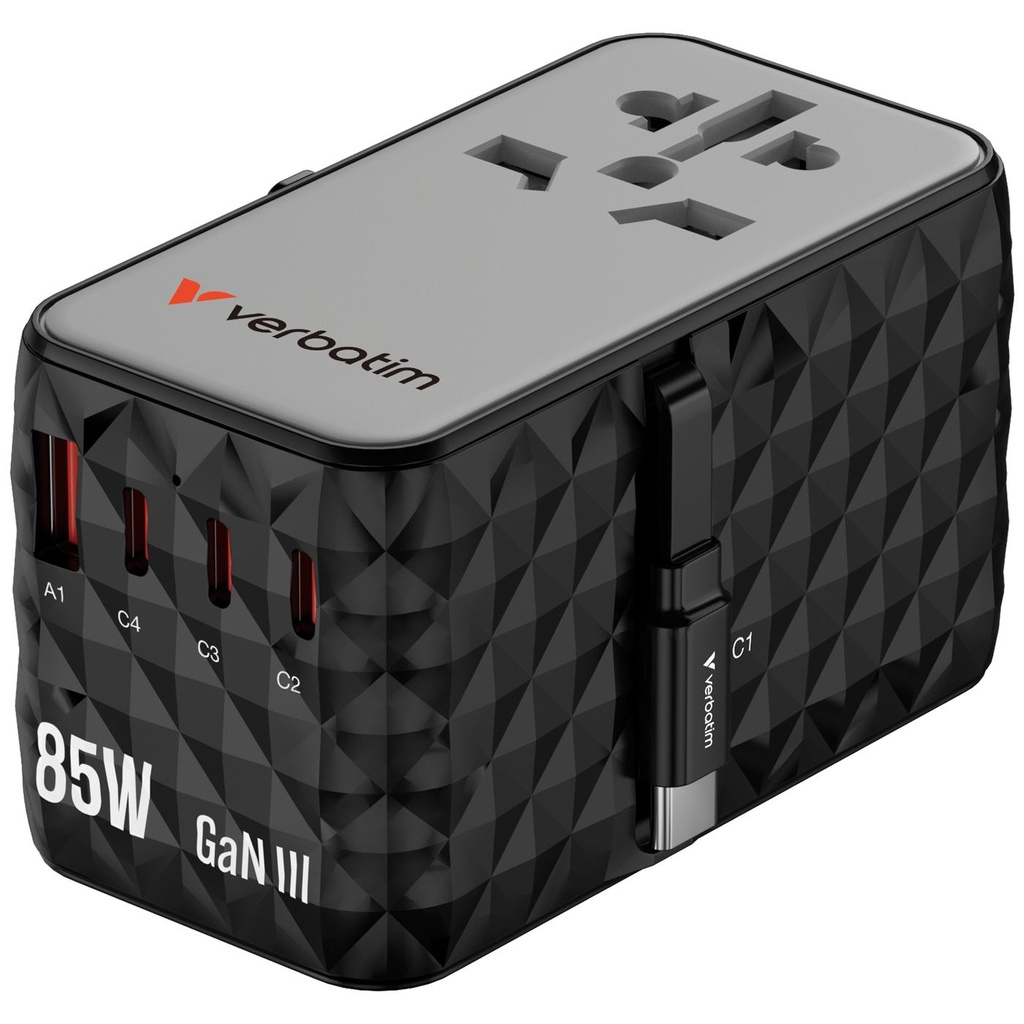 UNIVERSAL TRAVEL ADAP.GAN III 85W