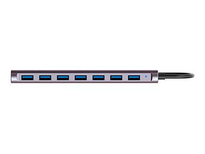 HUB USB3.0 SLIM 7 PORTE 5.0GBPS