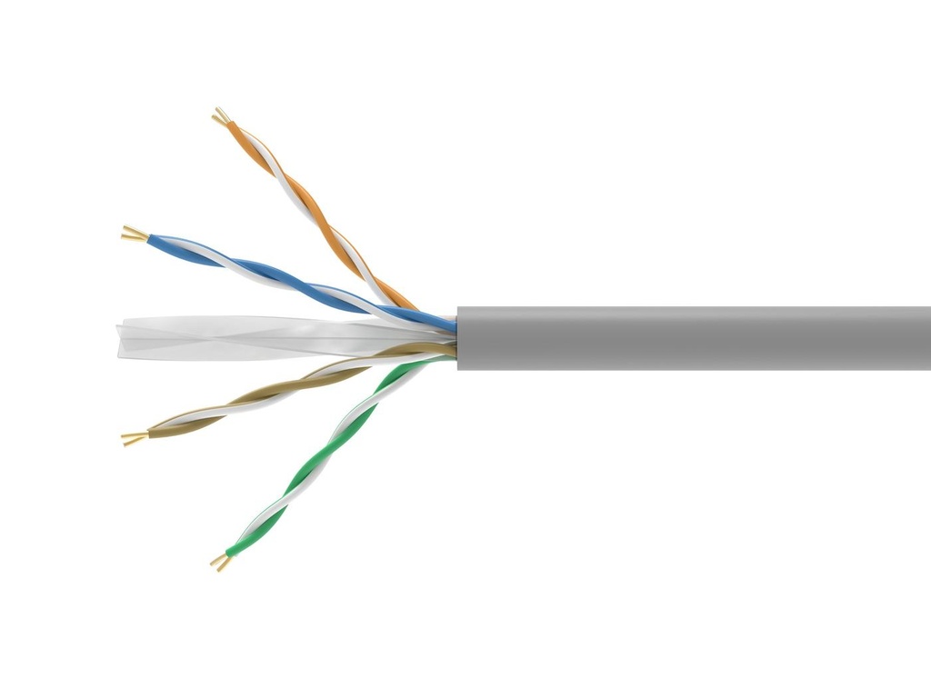 CAT.6 U/UTP CABLE DCA LSZH 305MT