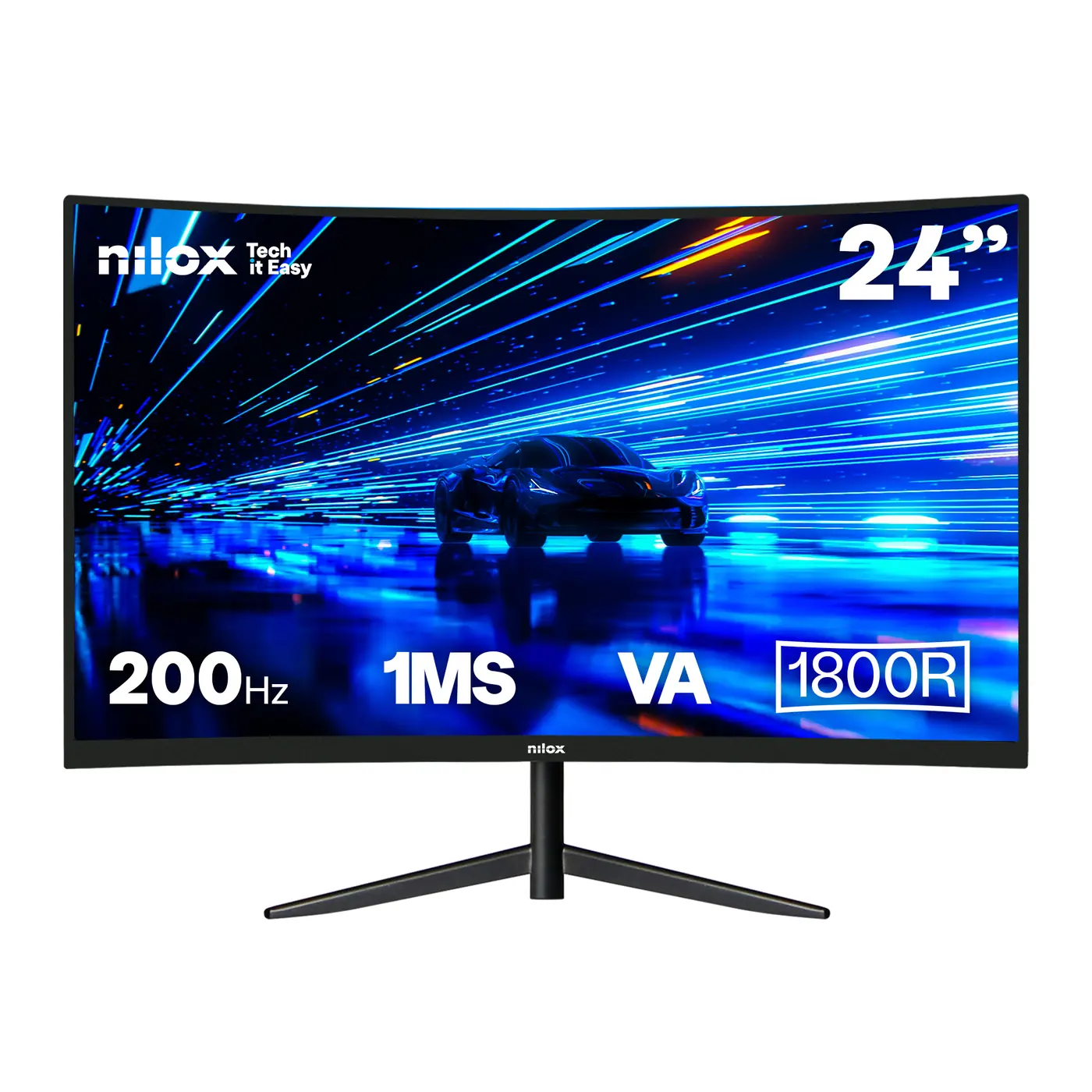 MONITOR 23.8 CURVO 200HZ HDMI DP