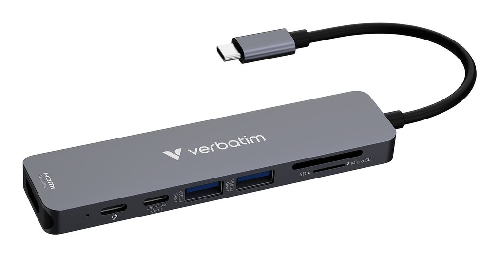 USB C MULTIPORT HUB 7 PORTE