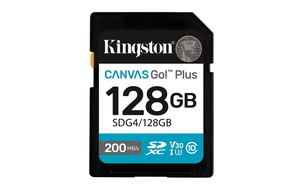 128GB SDXC CANVAS GO PLUS GEN4