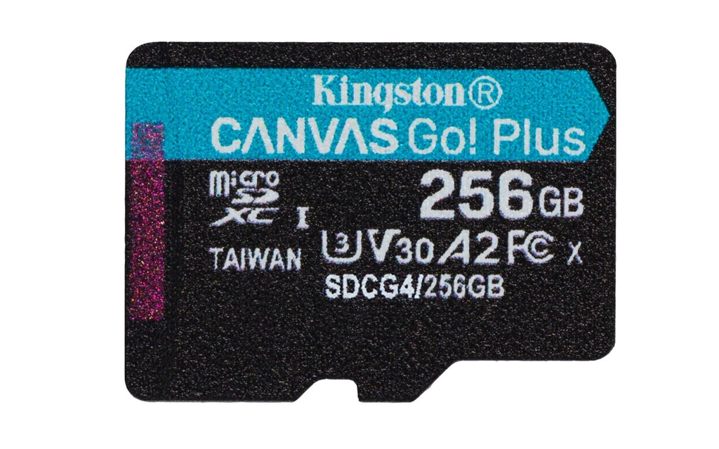 256GB MICROSDXC CANVAS GO PLUS GEN4