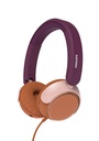 CUFFIE ON EAR CABLATA BAMBINI VIOLA