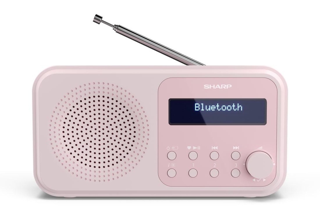 RADIO PORTATILE DIGITALE TOKIO ROSA