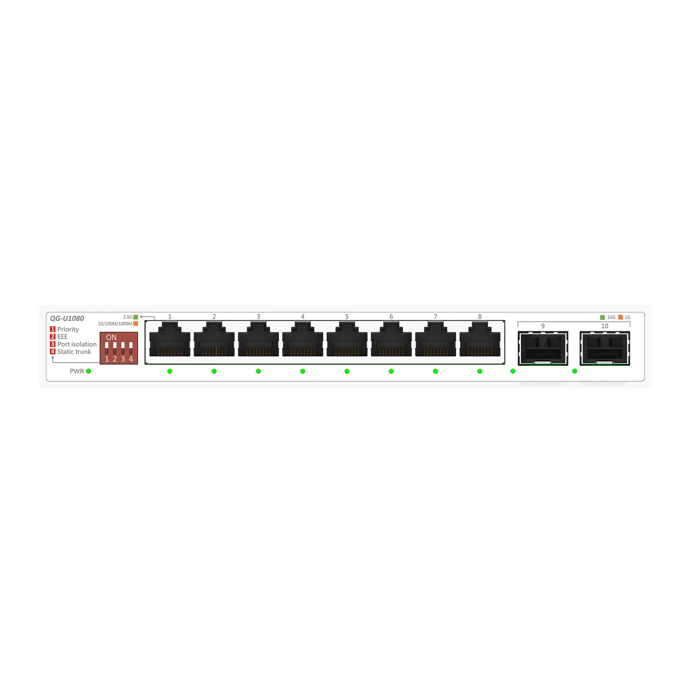 8PORT 2.5G UNMANAGED SWITCH